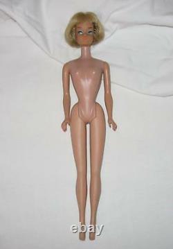Vintage Barbie American Girl Pale Blonde All Original Wearing Best Bow Beautiful