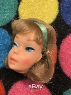 Vintage Barbie American Girl Side Part factory mint head retro beauty products
