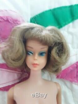 Vintage Barbie American Girl Sidepart All Original
