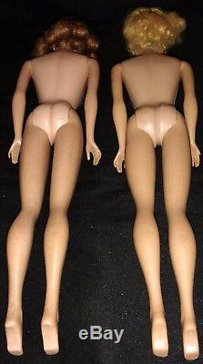 Vintage Barbie And Midge Dolls Case Clothes