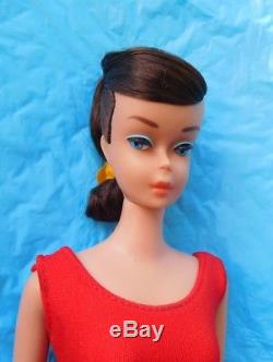 Vintage Barbie Beautiful Brunette Swirl, Original Hair and Makeup