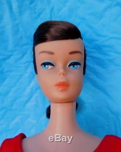 Vintage Barbie Beautiful Brunette Swirl, Original Hair and Makeup