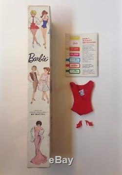 Vintage Barbie Blonde Bubblecut in Box Excellent