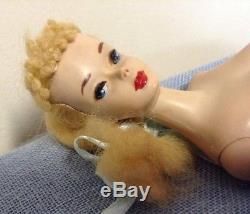 Vintage Barbie Blonde Ponytail Number 3 Plus Extras