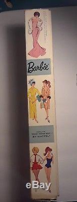 Vintage Barbie Blue Striped Dressed Doll Box