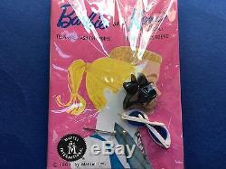 Vintage Barbie Brunette #5 Ponytail Complete In Box All Original original Updo