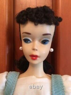 Vintage Barbie Brunette Blue Eyeliner #3 All Original