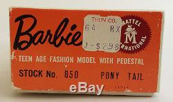 Vintage Barbie Brunette Ponytail #3 or Early #4