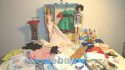 Vintage Barbie Bubblecut & Midge Case Clothes Jewelry Shoes Books Huge Lot WOW