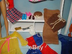 Vintage Barbie, Case, Clothes, over 75 Pieces! 4 Vintage Barbies