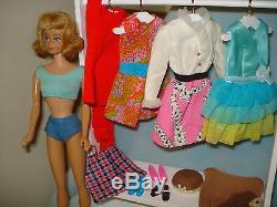 Vintage Barbie, Case, Clothes, over 75 Pieces! 4 Vintage Barbies