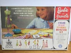 Vintage Barbie Color Magic Fashion Designer Set Nm