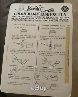 Vintage Barbie Color Magic Fashion Fun Set NRFC #4041