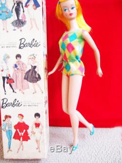 Vintage Barbie Color Magic High Color Blond, Box. Legs Bend 3x's. Many Extras Ex