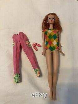 Vintage Barbie Color Magic Rare Flaming Red-Carrot Magic Color Hair 1958 c1958