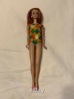 Vintage Barbie Color Magic Rare Flaming Red-Carrot Magic Color Hair 1958 c1958