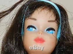 Vintage Barbie Dark Brunette American Girl Side Part Doll Affordable! TLC