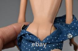Vintage Barbie Doll #5 1958 Blonde Blue Eyes Mattel Baby-Sits Ponytail Bangs