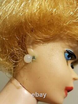 Vintage Barbie Doll #850 Blonde Bubble Cut 1st Issue 1961 Mattel