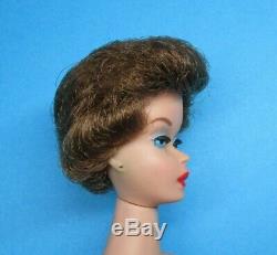 Vintage Barbie Doll BROWNETTE BUBBLE CUT with Reverse Rooting Rare