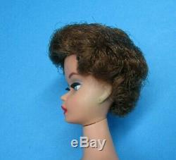 Vintage Barbie Doll BROWNETTE BUBBLE CUT with Reverse Rooting Rare