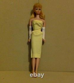 Vintage Barbie Doll. Barbie #3 1959. Blonde. 1959 Barbie Dress