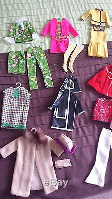 Vintage Barbie Doll, Clothes, Accessories, Case 1960's GREAT CONDITION