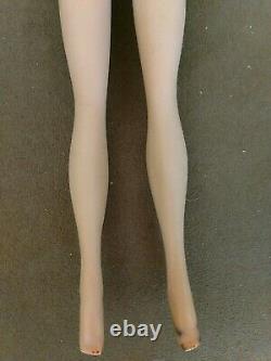 Vintage Barbie Doll Lemon Blonde Ponytail #5 Orig Box & Stand! Beautiful