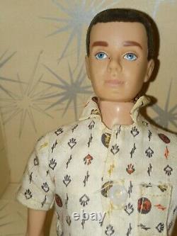 Vintage Barbie Doll Ponytail #4 1960' Excellent Condition! And ken /clothing