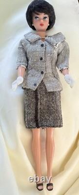 Vintage Barbie Doll RARE 1993 35th Anniversary 1956 Brunette Bubble Career Girl