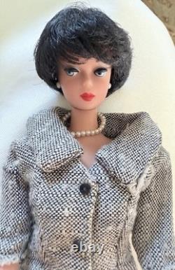 Vintage Barbie Doll RARE 1993 35th Anniversary 1956 Brunette Bubble Career Girl