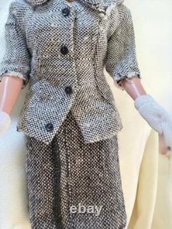 Vintage Barbie Doll RARE 1993 35th Anniversary 1956 Brunette Bubble Career Girl