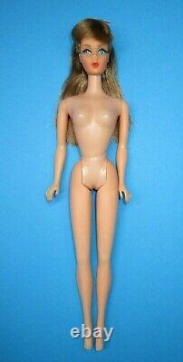 Vintage Barbie Doll TNT TWIST'N TURN GO GO CO CO Auburn Brown Hair Swimsuit