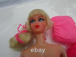 Vintage Barbie Doll Talking Barbie Platinum High Color Rare 1960s