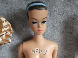 Vintage Barbie Fashion Queen Barbie withWigs & Original Swimsuit & Turban VGC