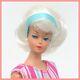 Vintage Barbie Fashion Queen White Platinum Wig American Girl Side Part Ooak
