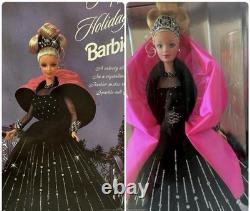 Vintage Barbie Happy Holidays 5 1994-1998 Bundle New Mattel Misprinted Errors