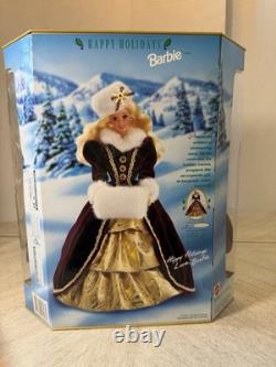 Vintage Barbie Happy Holidays 5 1994-1998 Bundle New Mattel Misprinted Errors