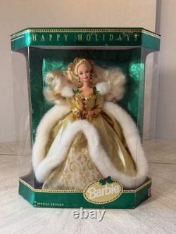 Vintage Barbie Happy Holidays 5 1994-1998 Bundle New Mattel Misprinted Errors