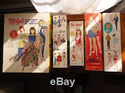Vintage Barbie Instant Collection Of Dolls With Boxes