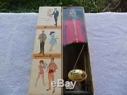 Vintage Barbie Ken Dressed Box NRFB 1962 #798 Ski Champion 1963 MIB MINT doll