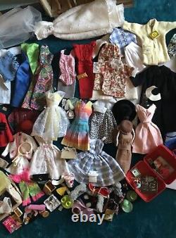 Vintage Barbie & Ken Huge 1960s Lot Case, Clothing, Accessories, Poodle GUC