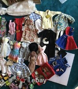 Vintage Barbie & Ken Huge 1960s Lot Case, Clothing, Accessories, Poodle GUC