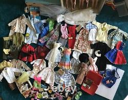 Vintage Barbie & Ken Huge 1960s Lot Case, Clothing, Accessories, Poodle GUC