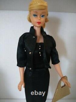 Vintage Barbie Lemon Blonde Swirl Ponytail Doll With Outfit