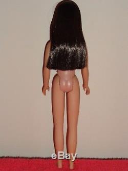 Vintage Barbie Little Sister Skipper Vhtf Dark Brunette Bend Leg Minty Outfit
