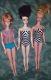 Vintage Barbie Lot, #3, #4 Tm Ponytail, Titian American Girl Doll, Oss, Japan Heels