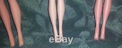 Vintage Barbie Lot, #3, #4 TM Ponytail, Titian American Girl Doll, OSS, Japan Heels