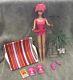 Vintage Barbie Miss Barbie Doll #1060 Oss, Cap, 3 Wigs & Stand