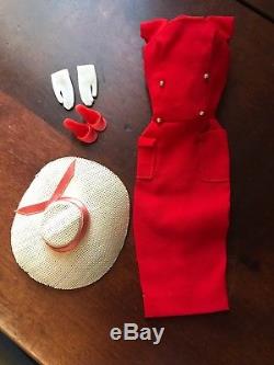 Vintage Barbie MIX And Match Set Brunette With #4 Doll